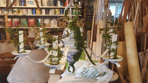 my Garden-styled chandelier!